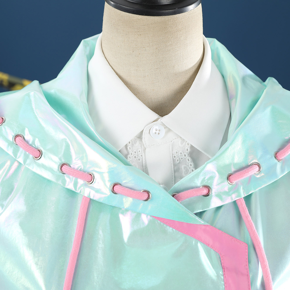 Overwatch 2 Kiriko Rainy Day Skin Raincoats Cosplay Costume