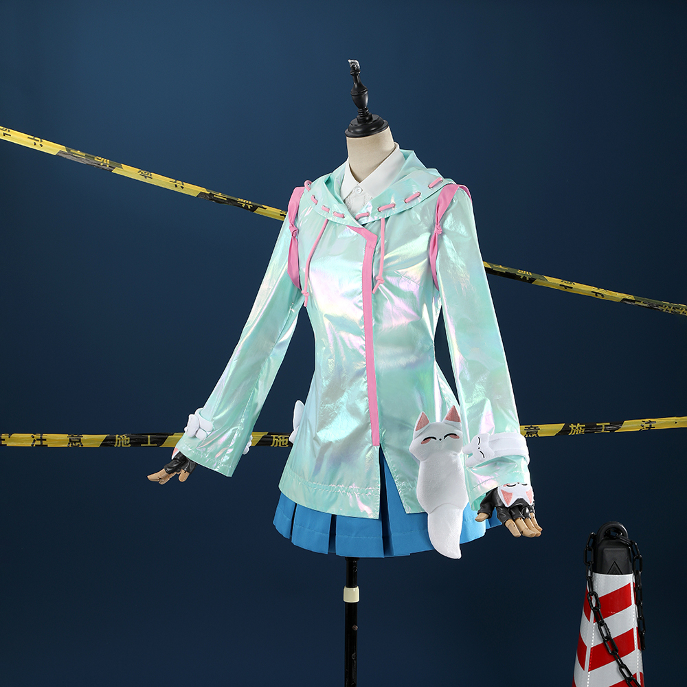 Overwatch 2 Kiriko Rainy Day Skin Raincoats Cosplay Costume