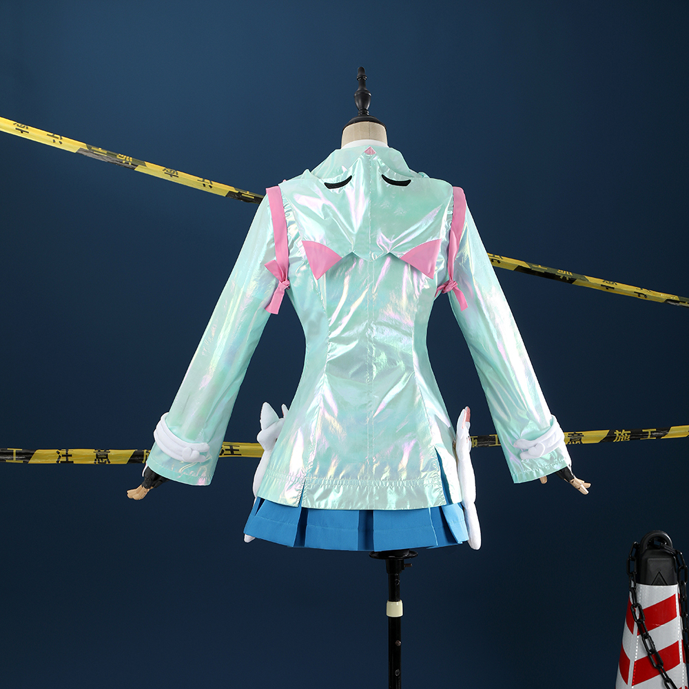 Overwatch 2 Kiriko Rainy Day Skin Raincoats Cosplay Costume