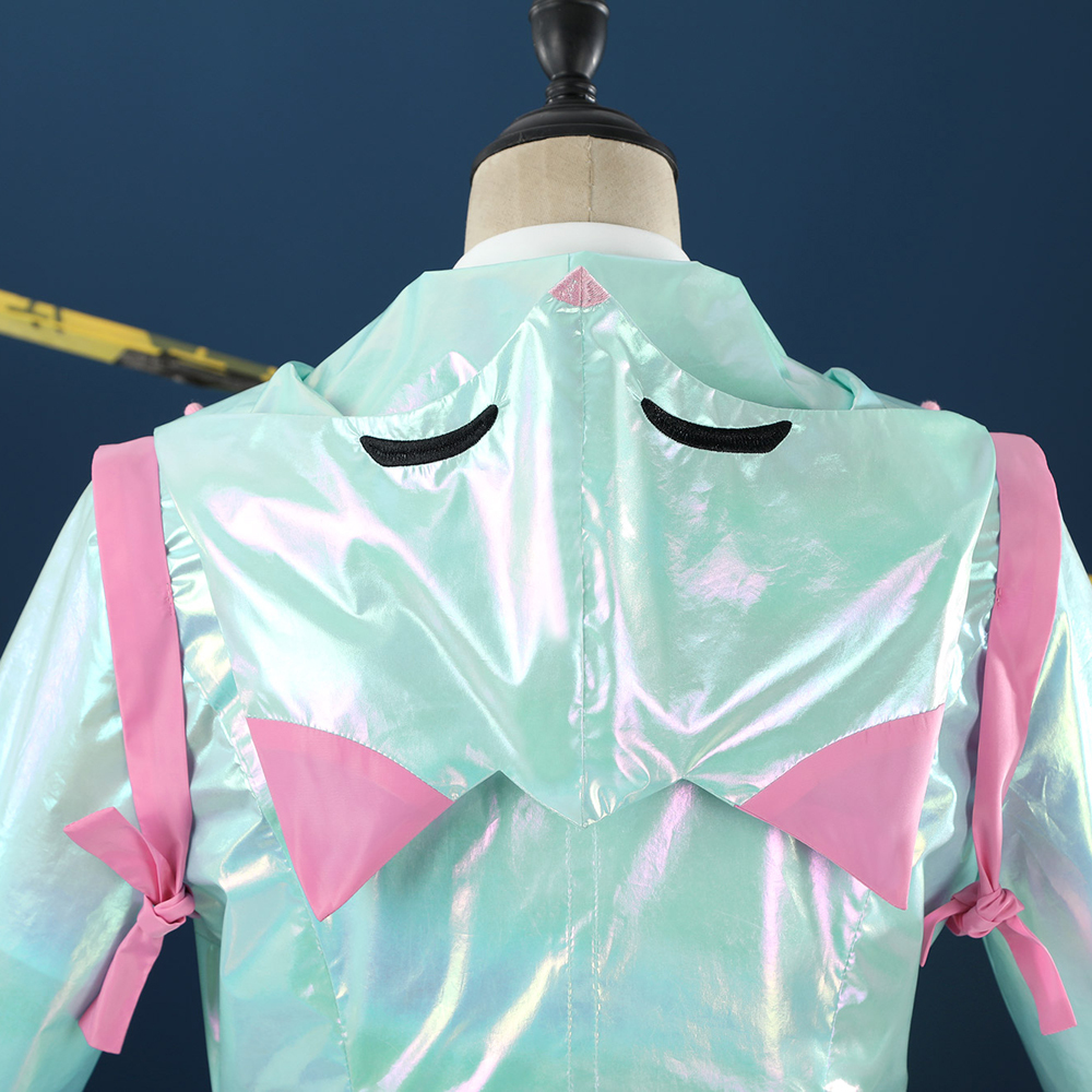 Overwatch 2 Kiriko Rainy Day Skin Raincoats Cosplay Costume