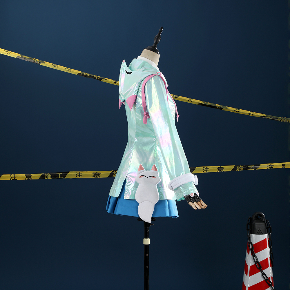 Overwatch 2 Kiriko Rainy Day Skin Raincoats Cosplay Costume