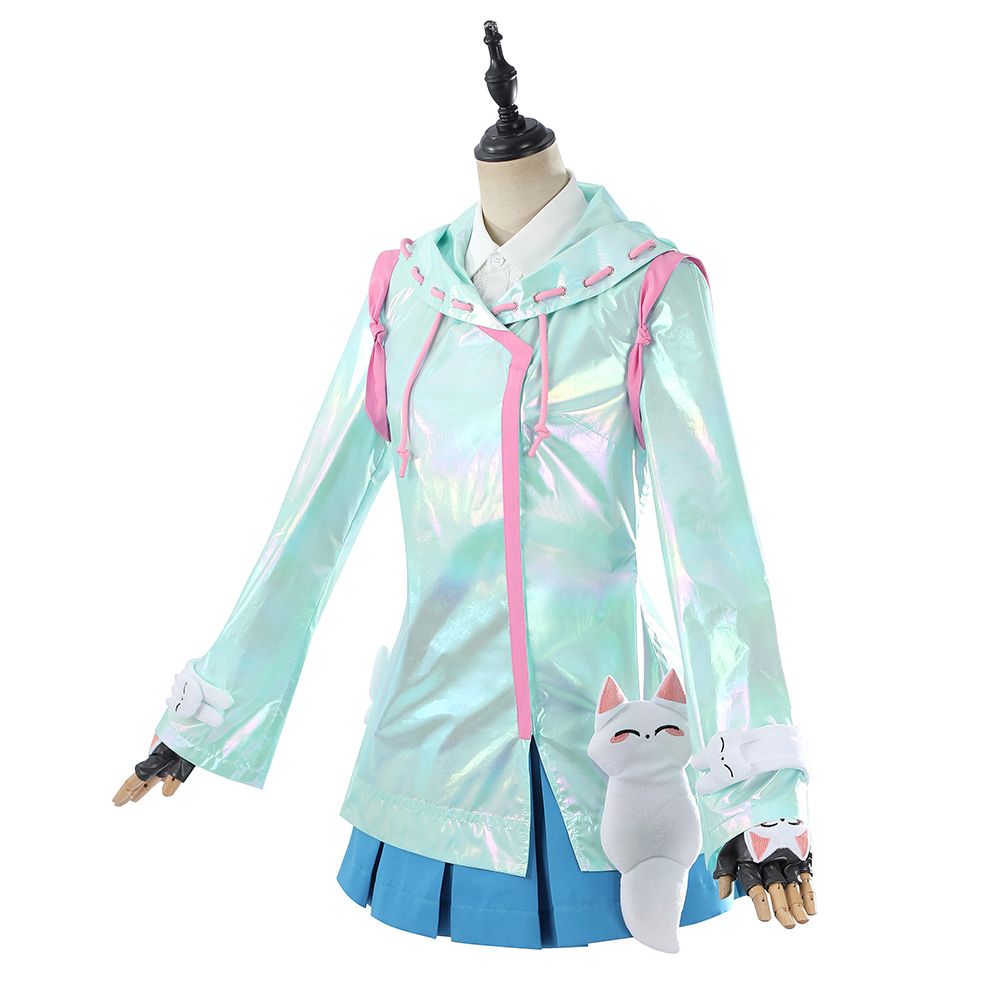 Overwatch 2 Kiriko Rainy Day Skin Raincoats Cosplay Costume