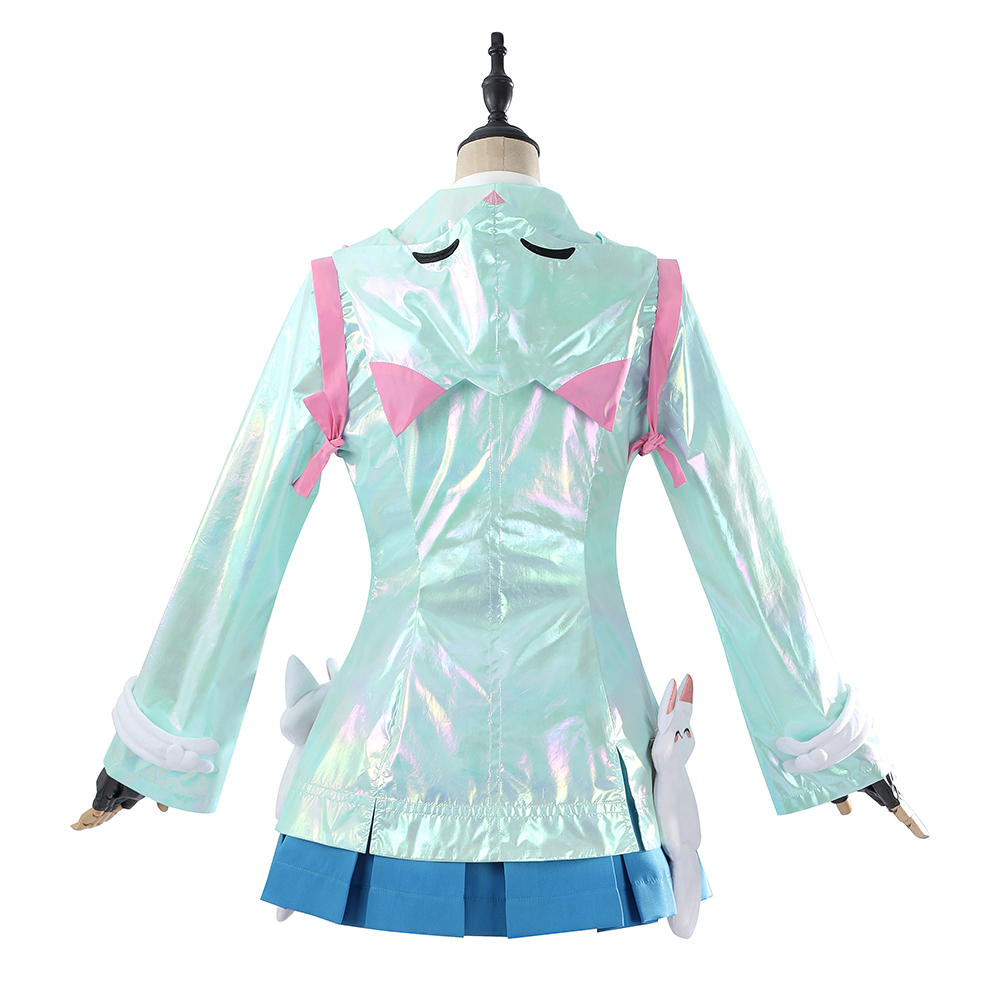 Overwatch 2 Kiriko Rainy Day Skin Raincoats Cosplay Costume