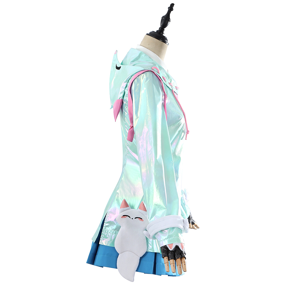 Overwatch 2 Kiriko Rainy Day Skin Raincoats Cosplay Costume