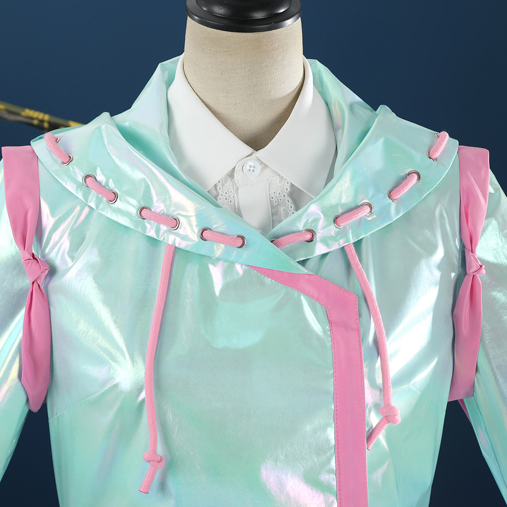 Overwatch 2 Kiriko Rainy Day Skin Raincoats Cosplay Costume