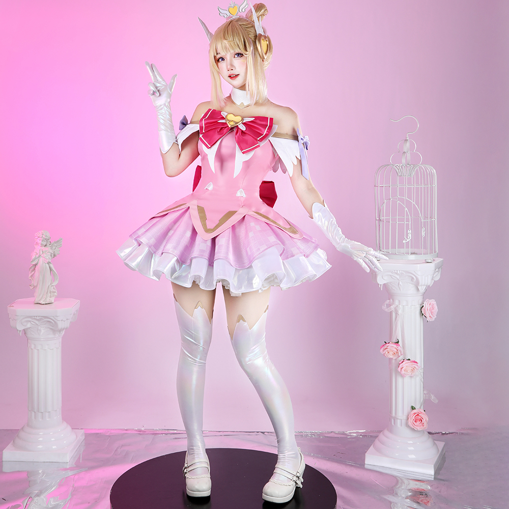 Overwatch 2 Magical Girl Dokiwatch Juno the Mythic Skin Cosplay Costume