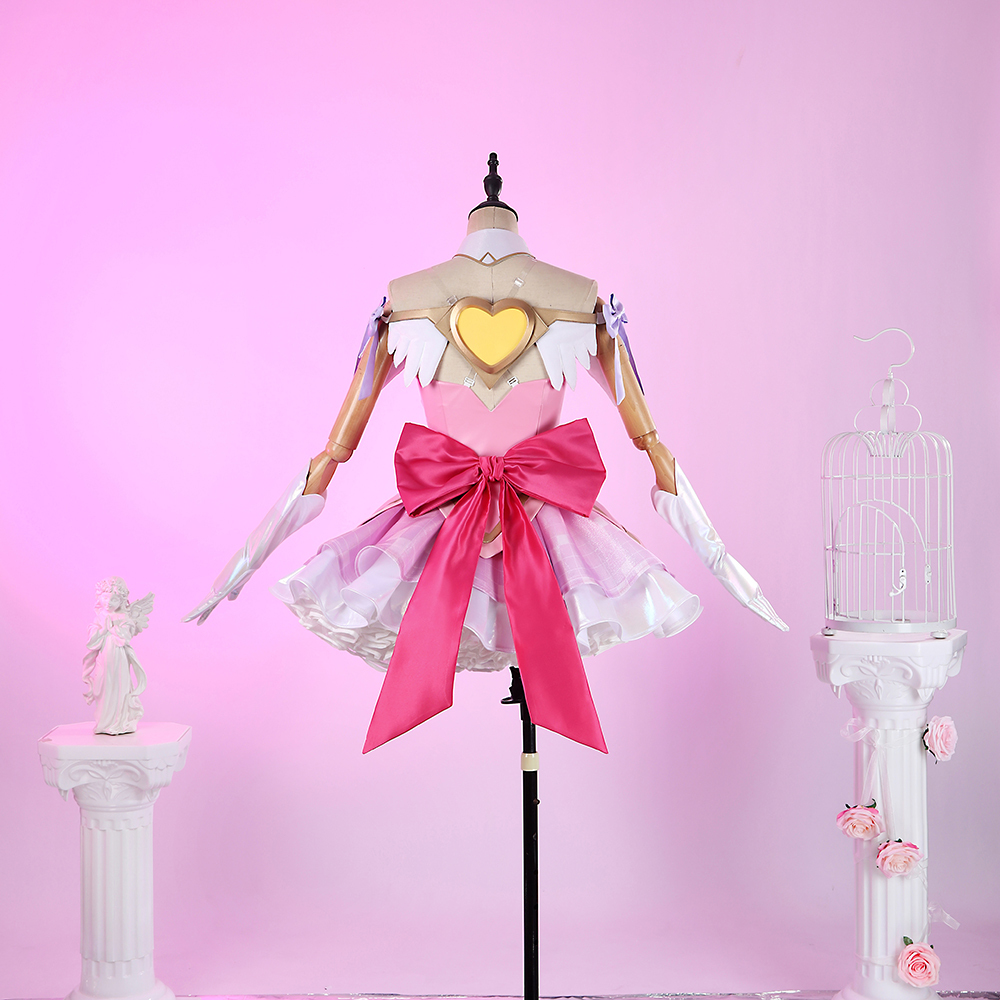 Overwatch 2 Magical Girl Dokiwatch Juno the Mythic Skin Cosplay Costume