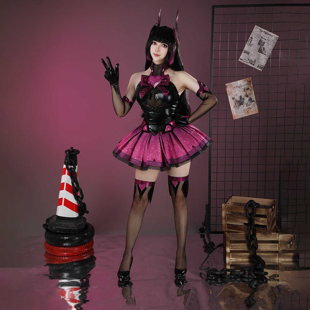 Overwatch 2 Magical Girls D.Va Hana Song Cosplay Costume
