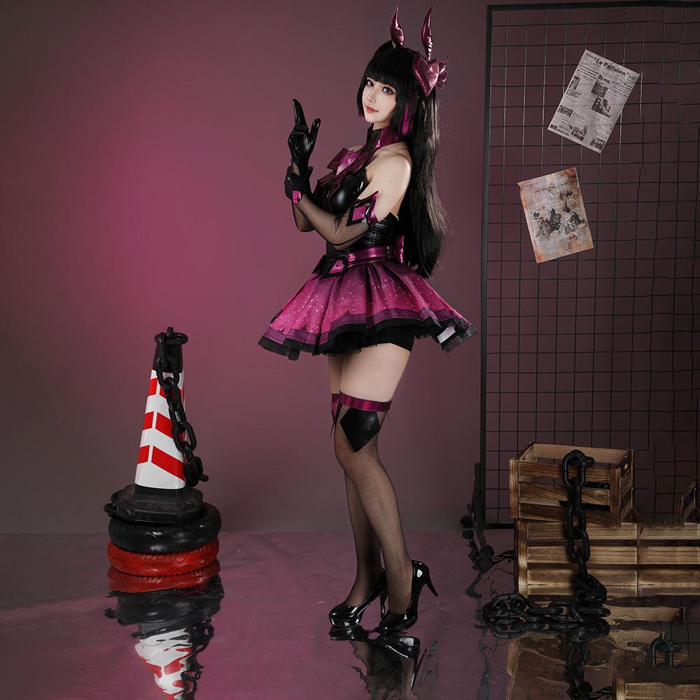 Overwatch 2 Magical Girls D.Va Hana Song Cosplay Costume