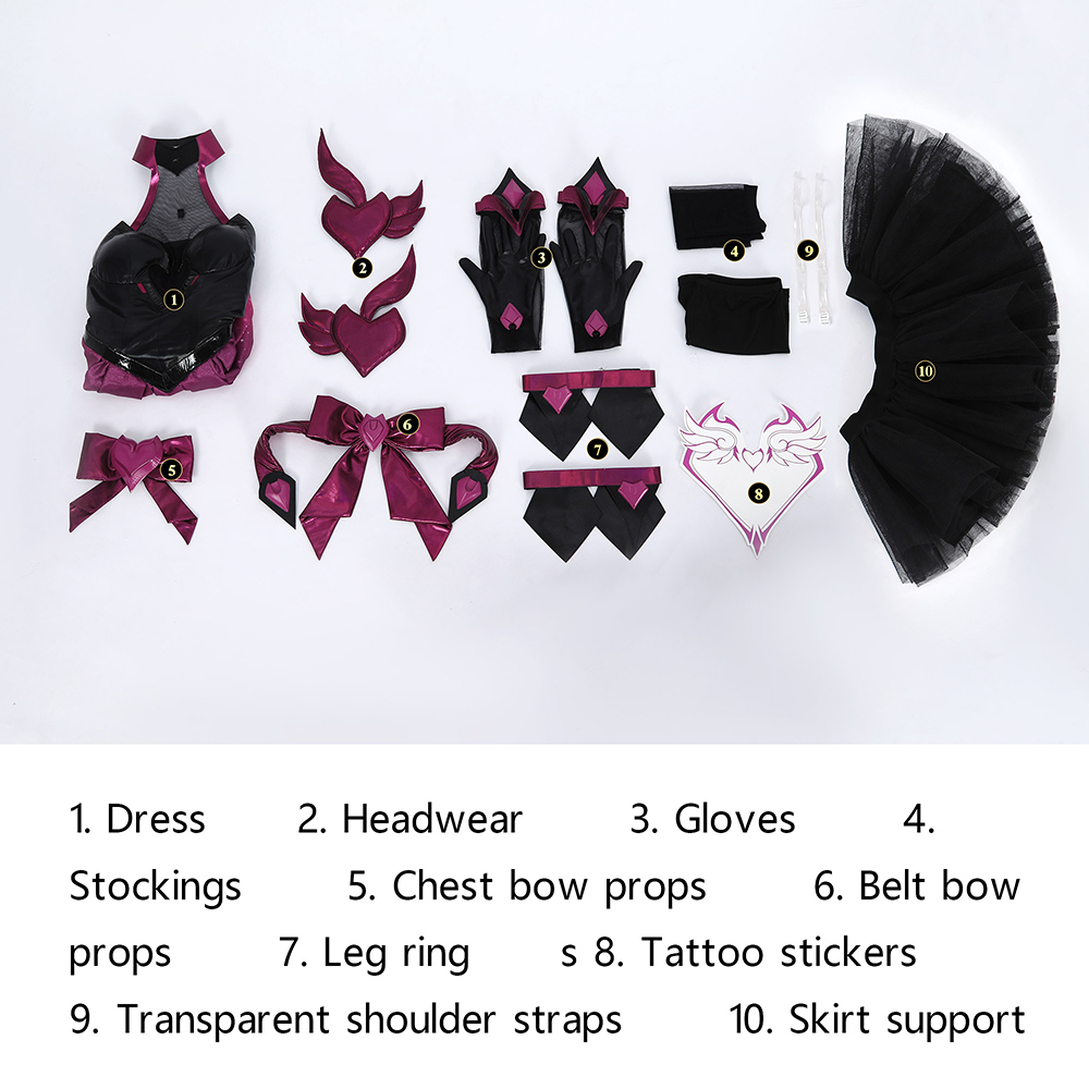 Overwatch 2 Magical Girls D.Va Hana Song Cosplay Costume