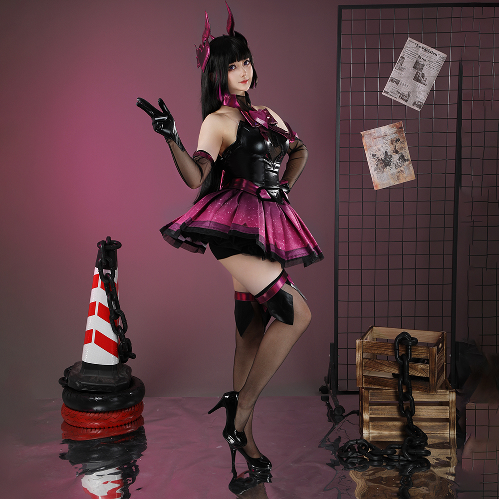 Overwatch 2 Magical Girls D.Va Hana Song Cosplay Costume