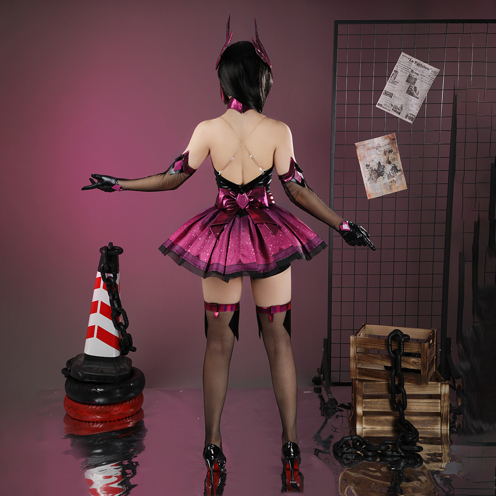 Overwatch 2 Magical Girls D.Va Hana Song Cosplay Costume