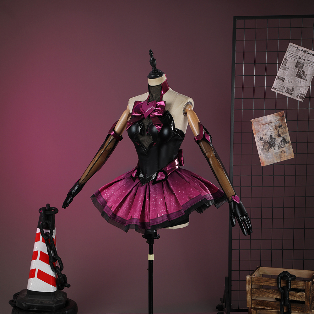 Overwatch 2 Magical Girls D.Va Hana Song Cosplay Costume