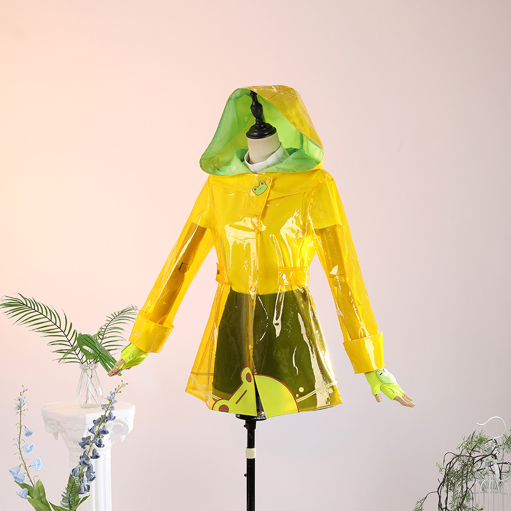 Overwatch 2 Mei Rainy Day Skin Raincoats Cosplay Costume