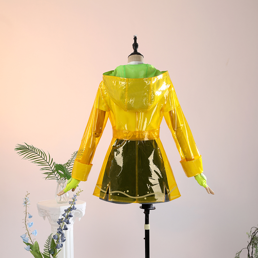 Overwatch 2 Mei Rainy Day Skin Raincoats Cosplay Costume