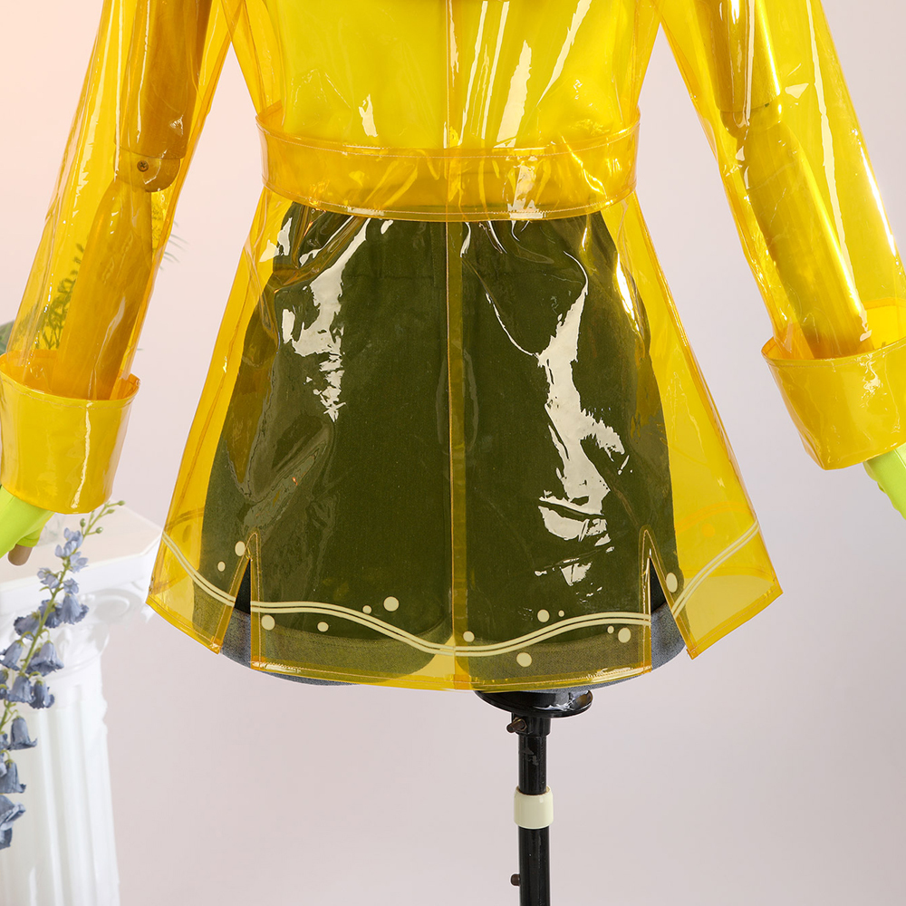 Overwatch 2 Mei Rainy Day Skin Raincoats Cosplay Costume