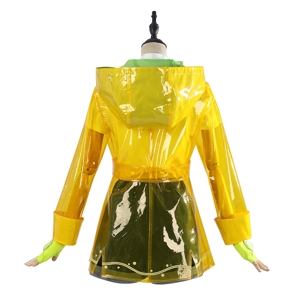 Overwatch 2 Mei Rainy Day Skin Raincoats Cosplay Costume
