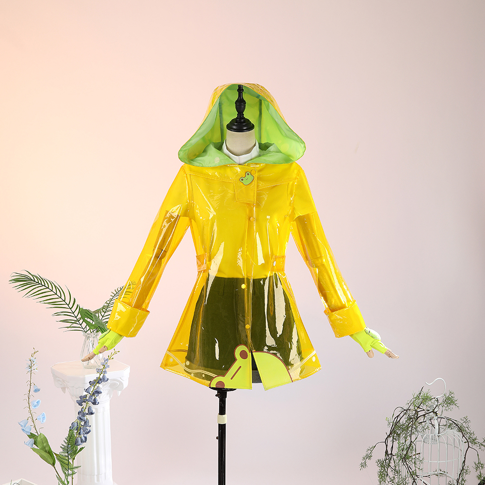Overwatch 2 Mei Rainy Day Skin Raincoats Cosplay Costume