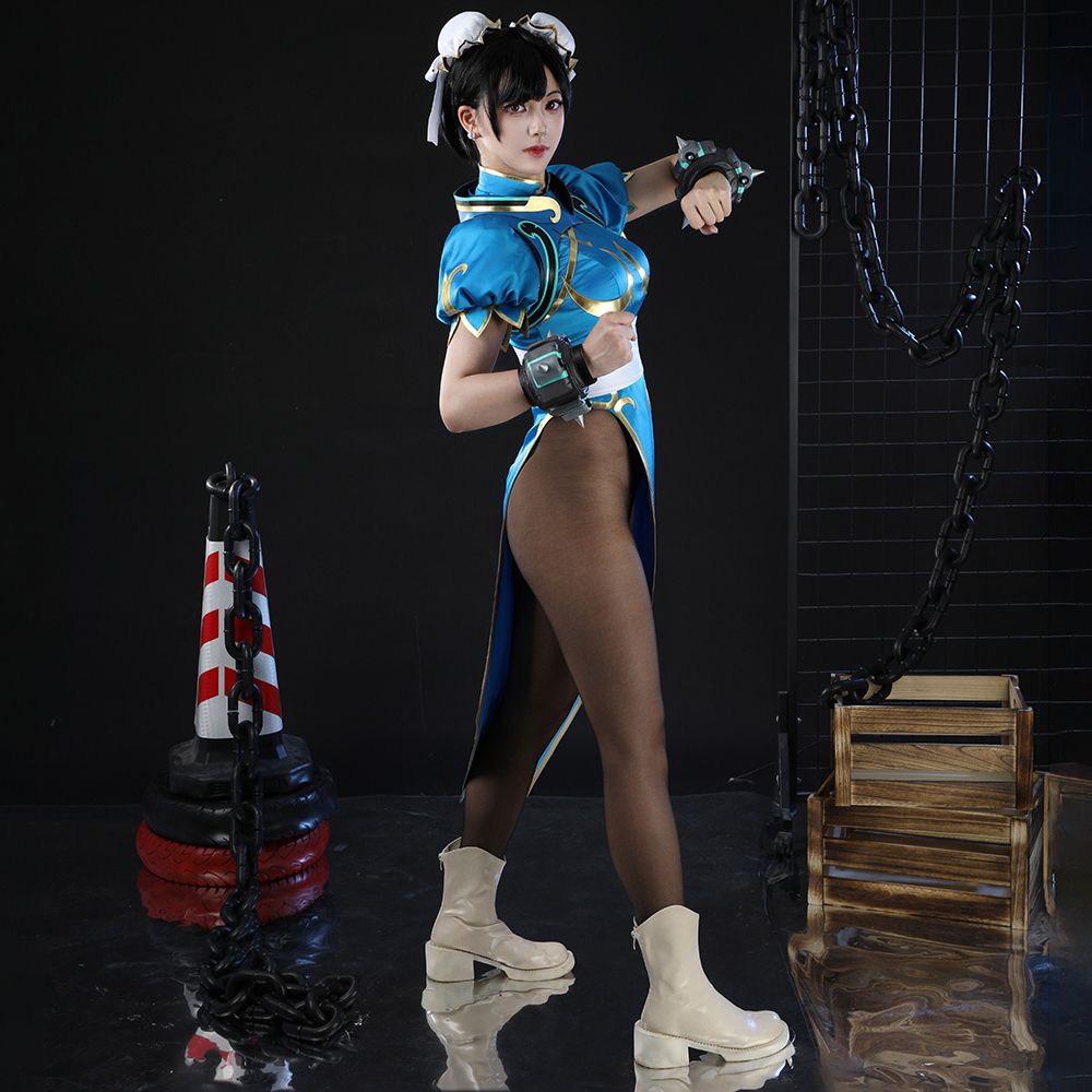 Overwatch 2 Street Fighter 6 Chun Li Juno Cosplay Costume