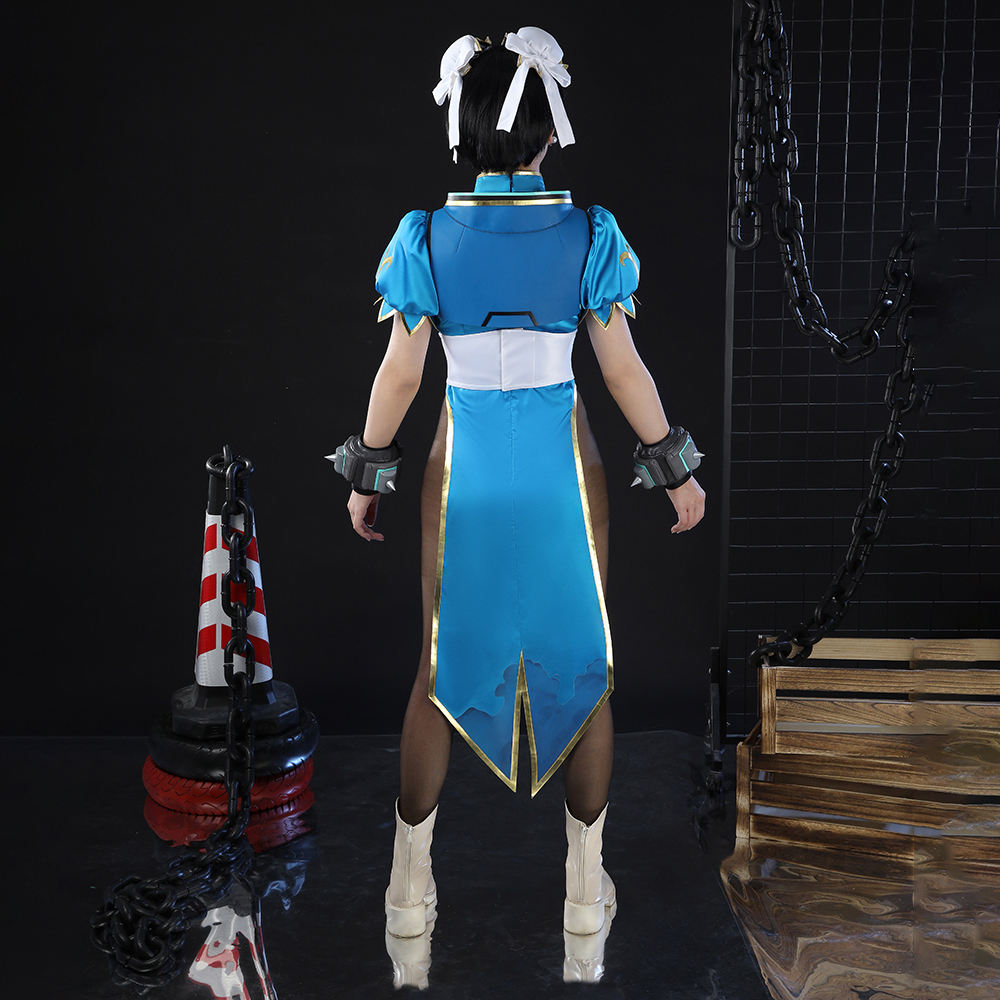Overwatch 2 Street Fighter 6 Chun Li Juno Cosplay Costume