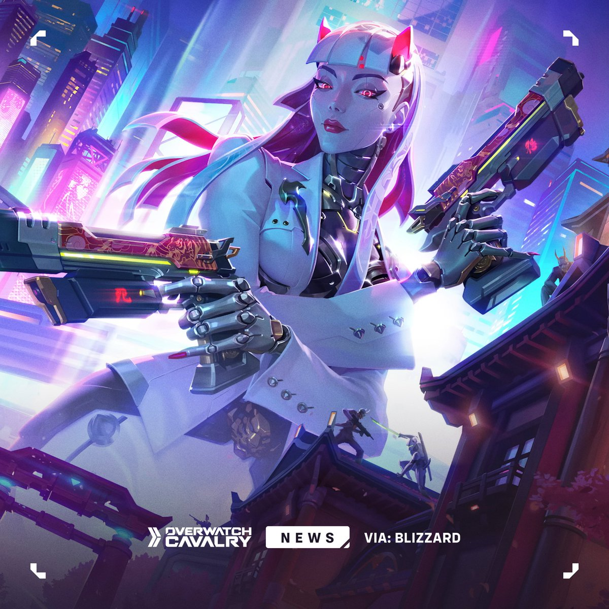 Overwatch Shion Cosplay Costume