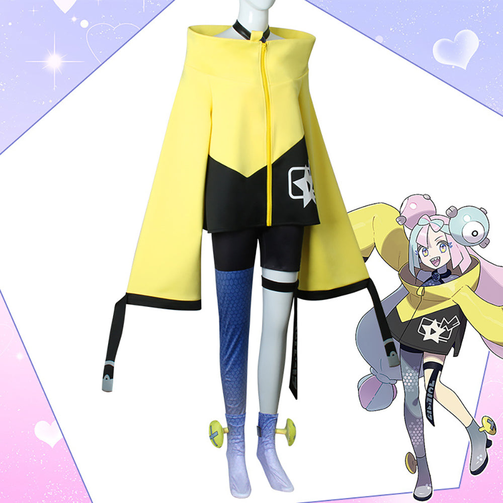 PKM Scarlet and Violet Iono Cosplay Costume