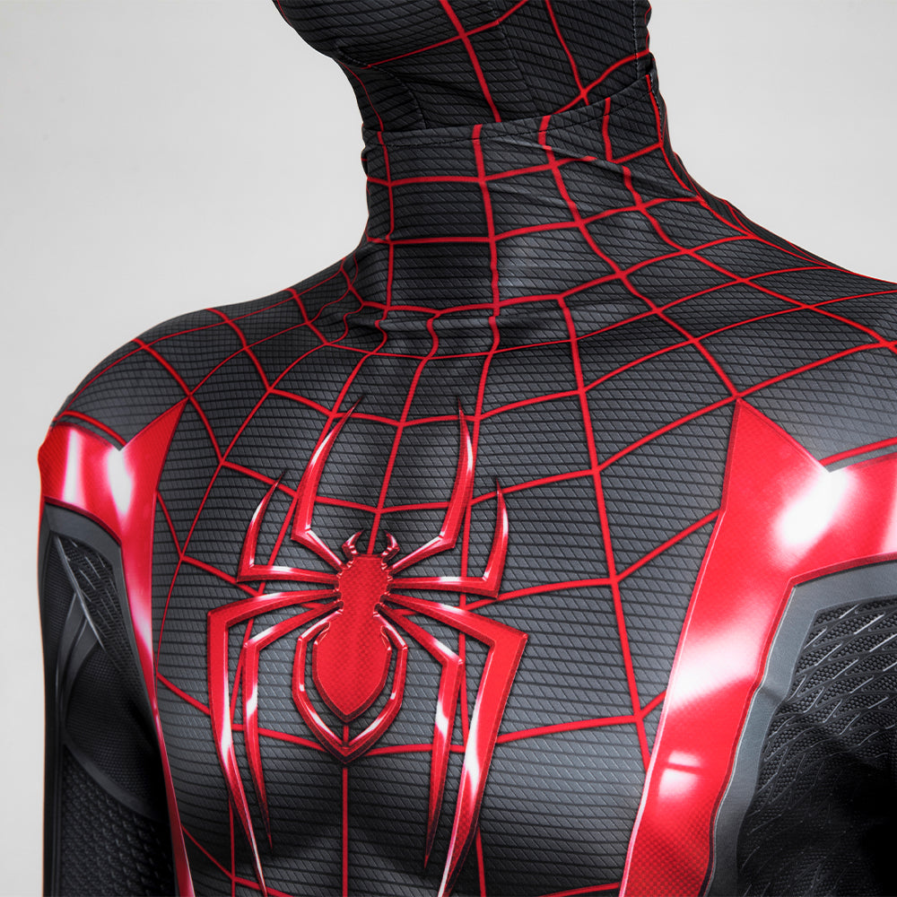PS5 Spider-Man Miles Morales Cosplay Costume Jumpsuit-Cosplay Instrumentality Project