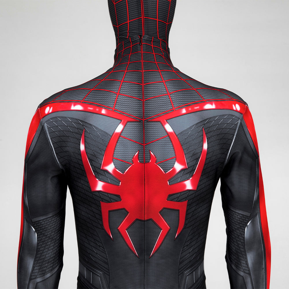 PS5 Spider-Man Miles Morales Cosplay Costume Jumpsuit-Cosplay Instrumentality Project