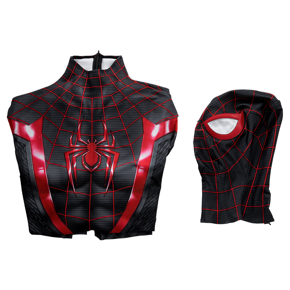 PS5 Spider-Man Miles Morales Cosplay Costume Jumpsuit-Cosplay Instrumentality Project
