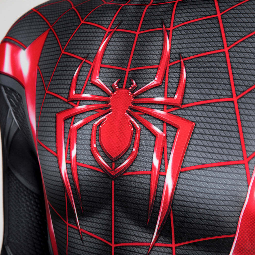 PS5 Spider-Man Miles Morales Cosplay Costume Jumpsuit-Cosplay Instrumentality Project