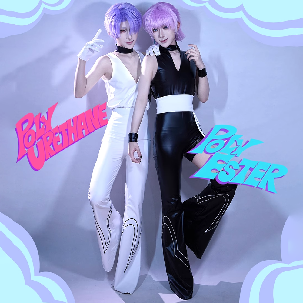 New Panty And Stocking with Garterbelt Brothers Polyester Polyurethane Cosplay Costume