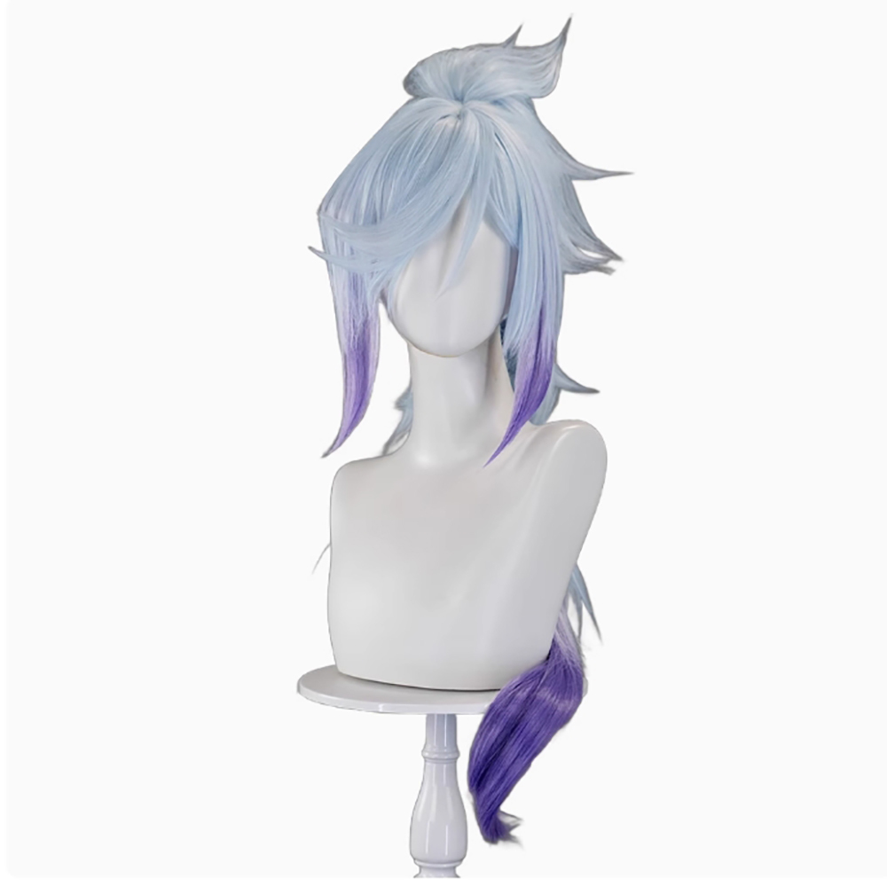 Panty & Stocking Kneesocks Blue Cosplay Wig