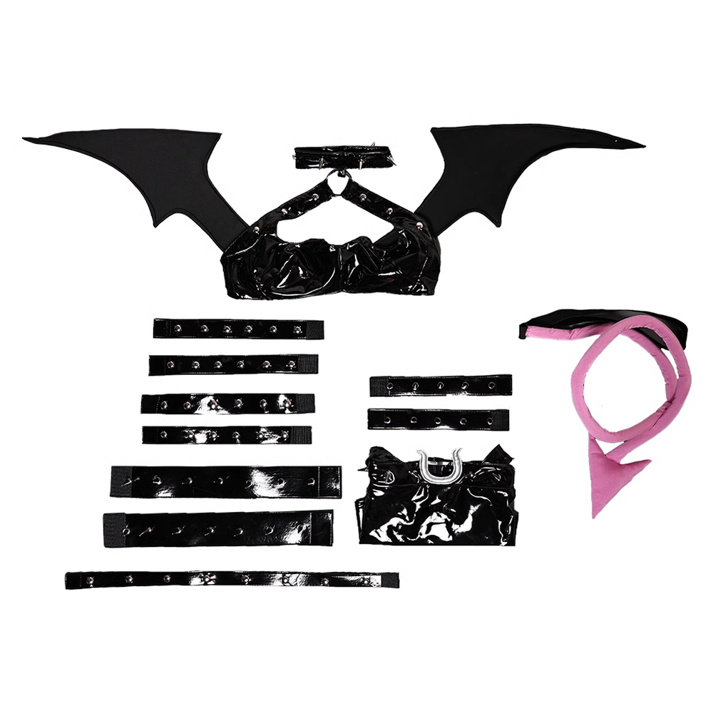 Panty & Stocking Scanty Daemon Cosplay Costume