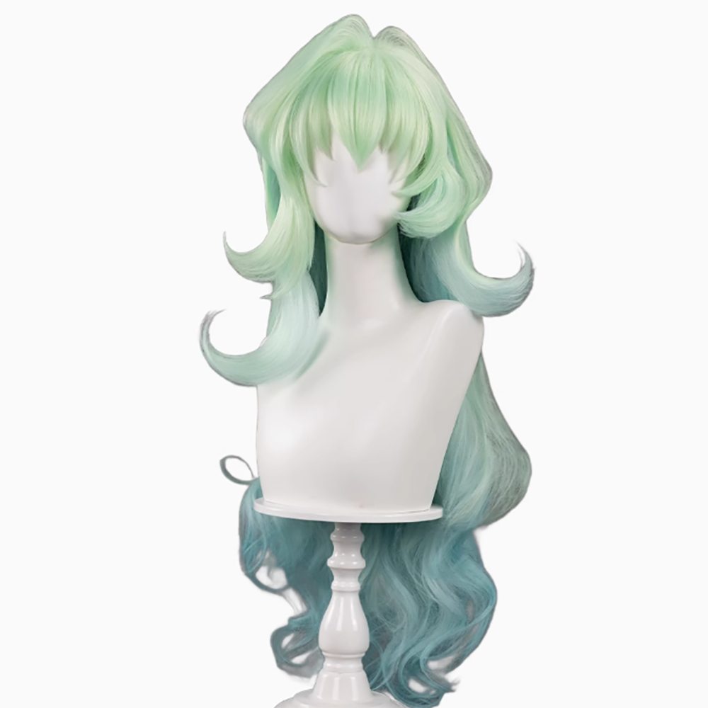 Panty & Stocking Scanty Daemon Green Cosplay Wig