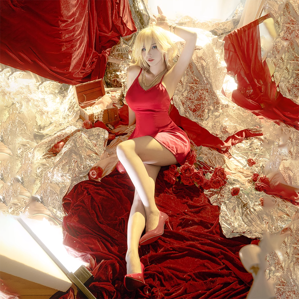 Panty and Stocking with Garterbelt Panty Cosplay Costume