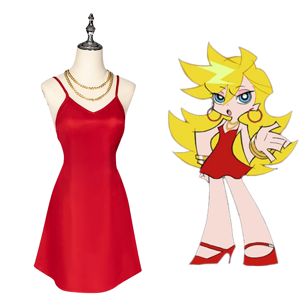 Panty and Stocking with Garterbelt Panty Cosplay Costume