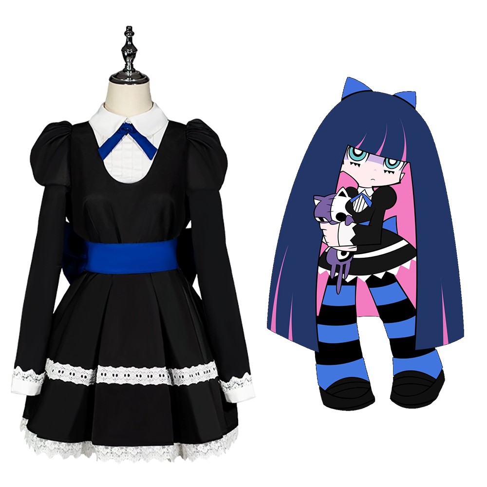 Panty and Stocking with Garterbelt Stocking Cosplay Costume
