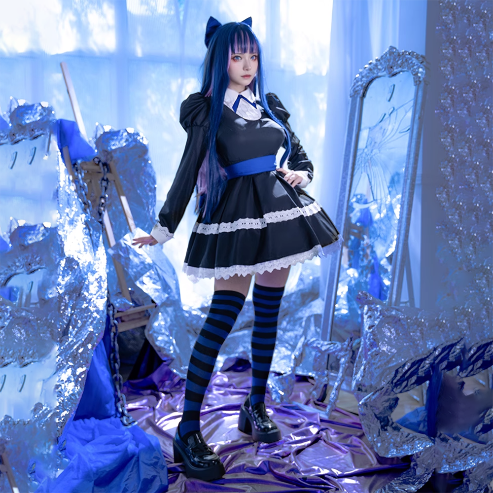 Panty and Stocking with Garterbelt Stocking Cosplay Costume