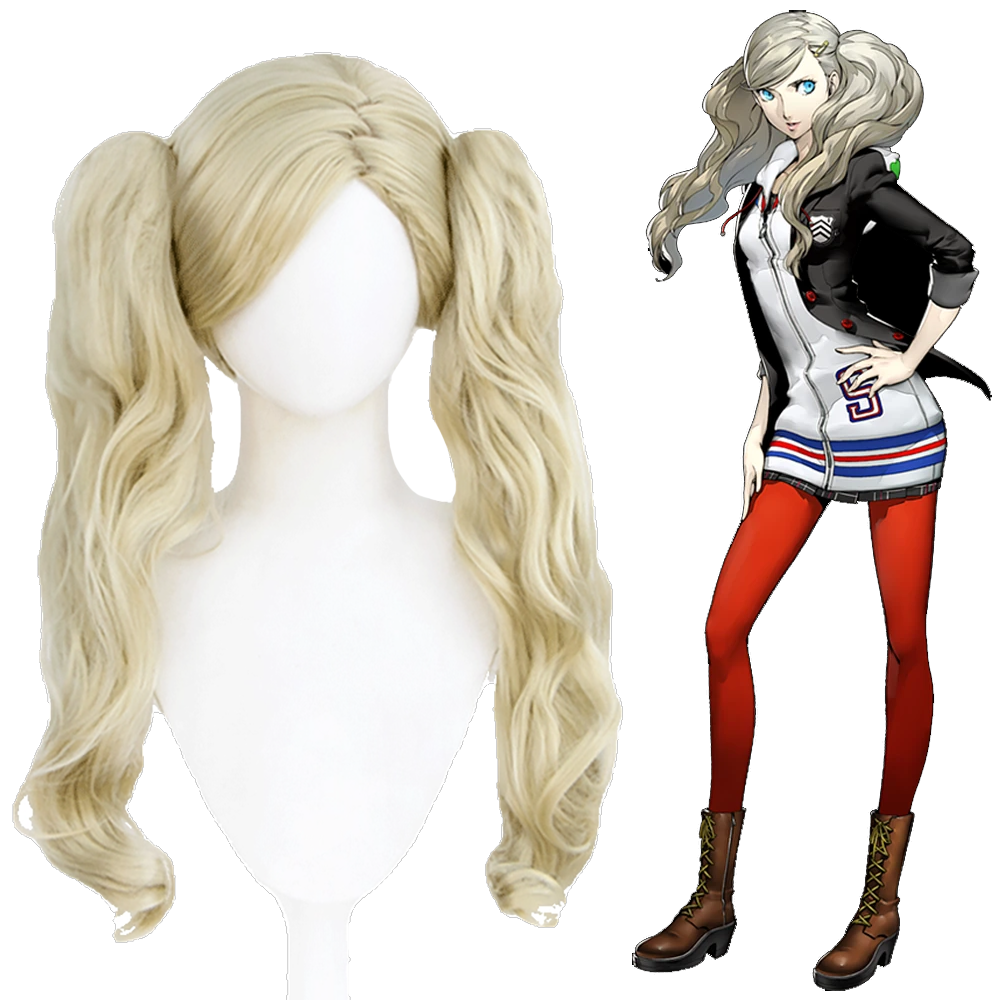 Persona5 The Phantom X P5 Ann Takamaki Blonde Cosplay Wig
