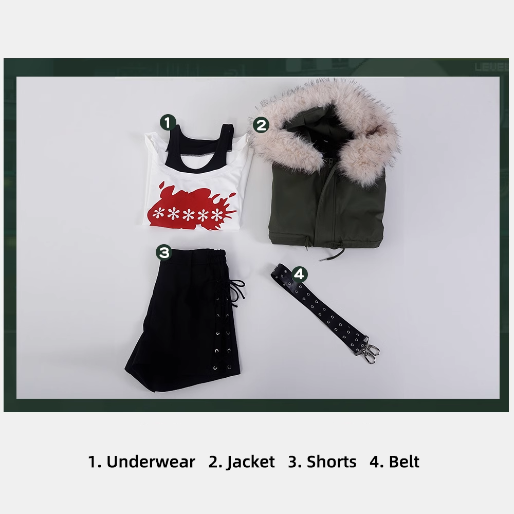 Persona5: The Phantom X P5 Futaba Sakura Cosplay Costume