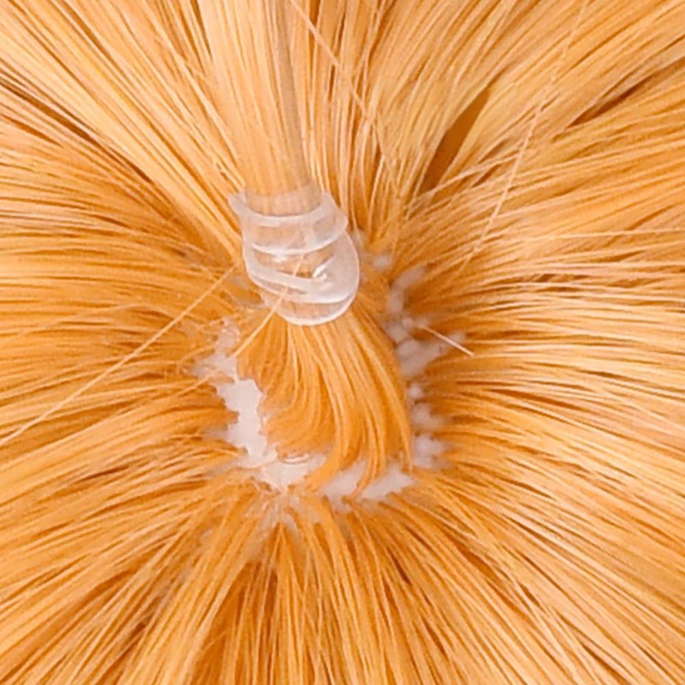 Persona5 The Phantom X P5 Futaba Sakura Orange Cosplay Wig