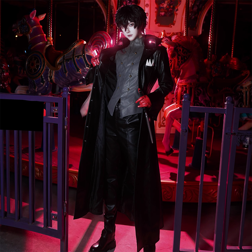 Persona5: The Phantom X P5 Joker Amamiya Ren Cosplay Costume