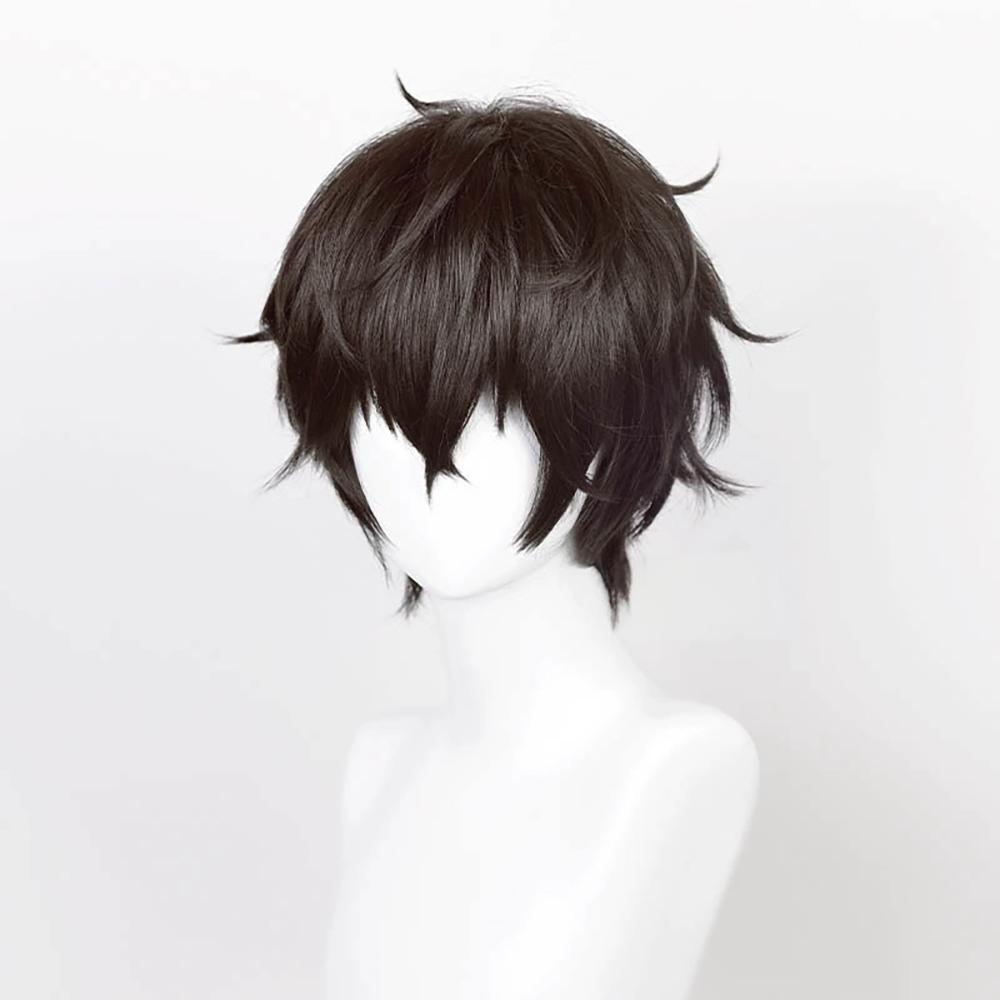 Persona5 The Phantom X P5 Joker Amamiya Ren Black Cosplay Wig
