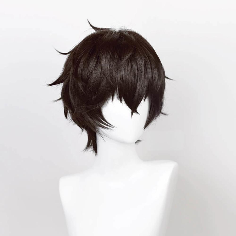 Persona5 The Phantom X P5 Joker Amamiya Ren Black Cosplay Wig