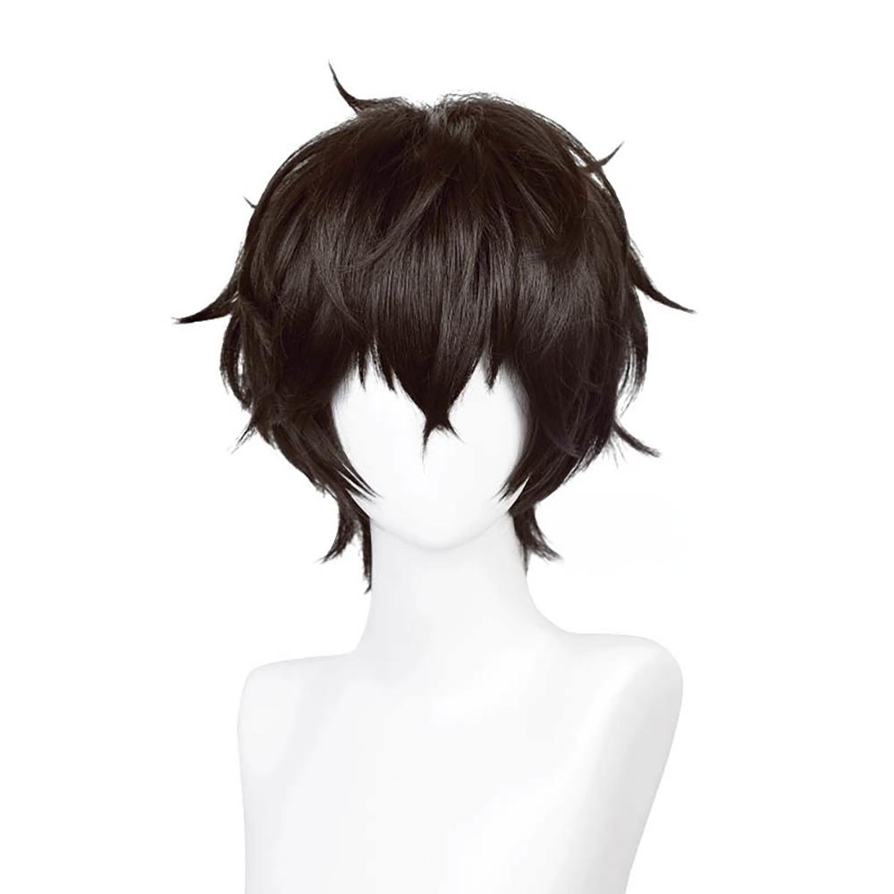 Persona5 The Phantom X P5 Joker Amamiya Ren Black Cosplay Wig