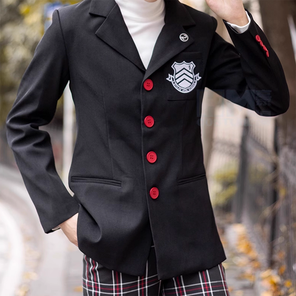 Persona5: The Phantom X P5 Joker Amamiya Ren Uniform Cosplay Costume