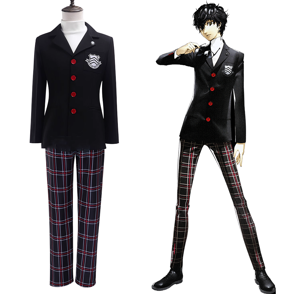 Persona5: The Phantom X P5 Joker Amamiya Ren Uniform Cosplay Costume