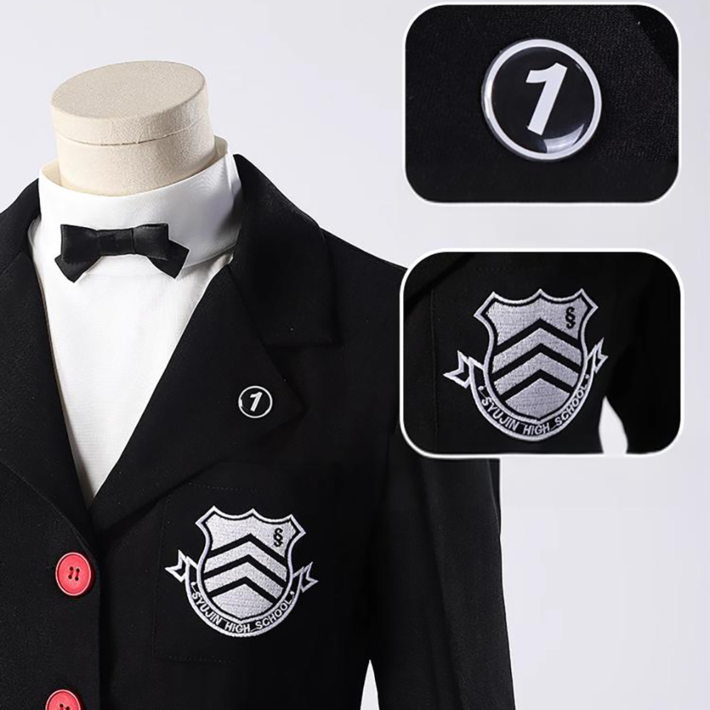 Persona5: The Phantom X P5 Kasumi Yoshizawa Shujin Academy School Uniform Cosplay Costume