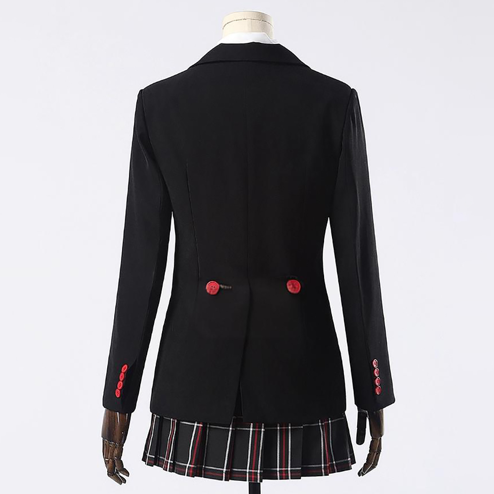 Persona5: The Phantom X P5 Kasumi Yoshizawa Shujin Academy School Uniform Cosplay Costume