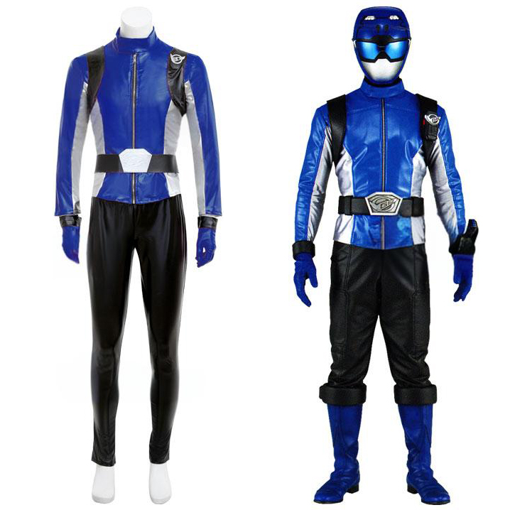 Power Rangers Beast Morphers Beast Morphers Blue Cosplay Costume
